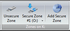 list of secure zones on secure usb flash drives